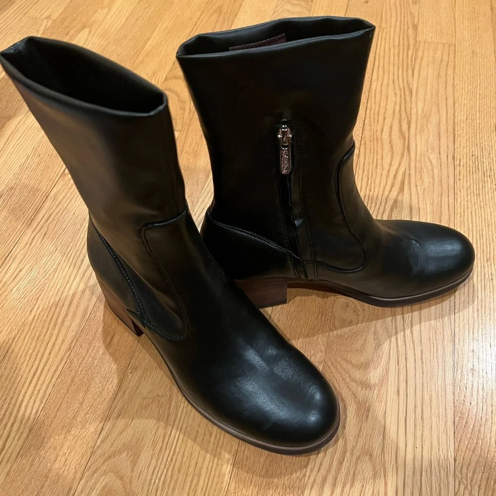 Sarto block heeled bootie - Picture 8 of 11